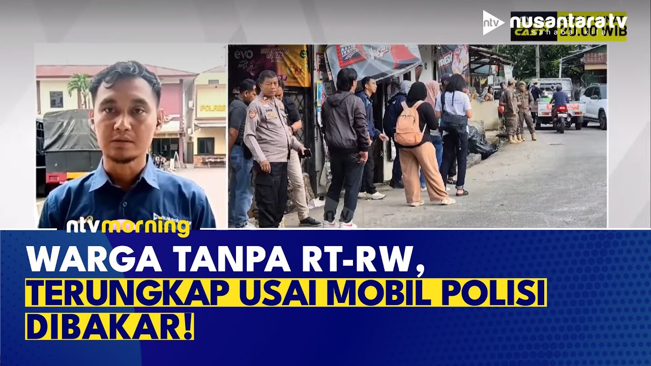 Polisi Tangkap Pelaku Pembakaran Mobil di Depok, Terungkap Ribuan Warga Tak Tercatat | NTV MORNING