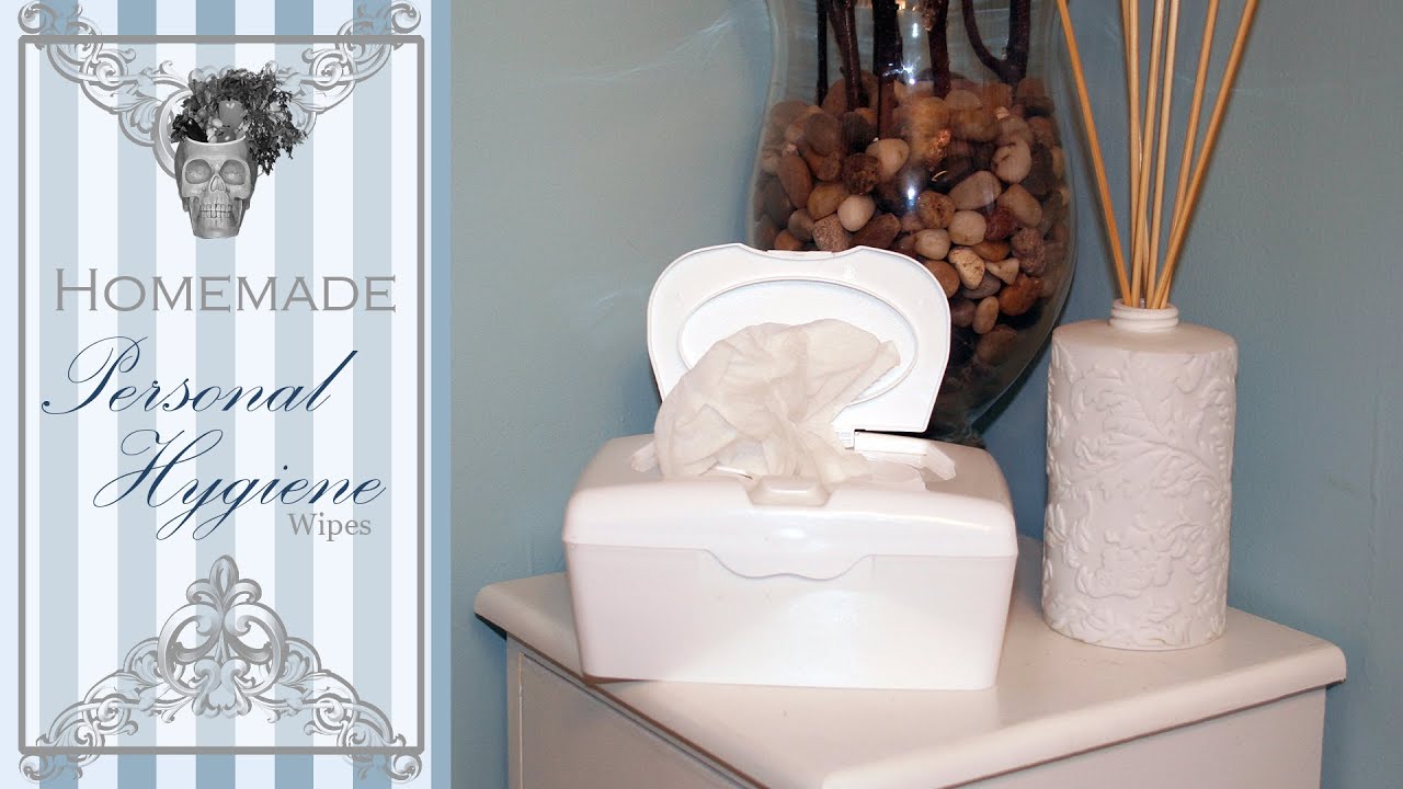 Homemade Personal/Baby Wipes - Easy to make Hygiene Wipes