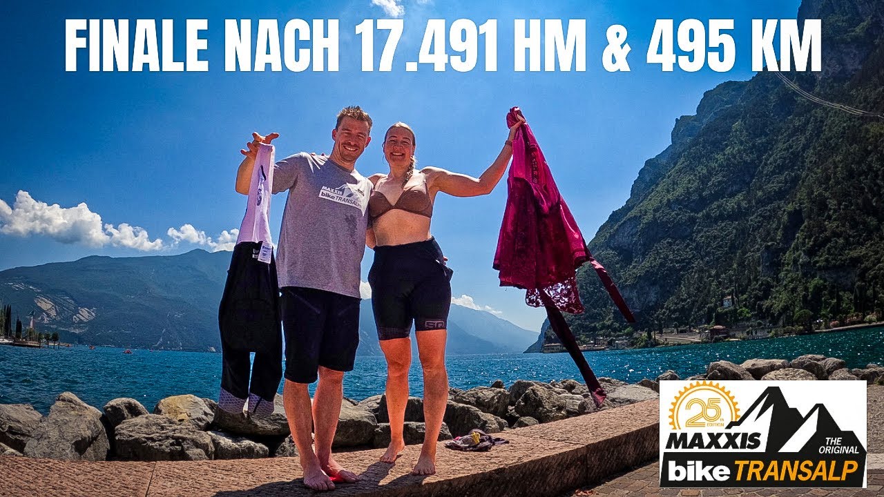 FINALE NACH 17.491 hm & 495 km / MAXXIS BIKE TRANSALP 2023 / VALLE DI LEDRO - RIVA DEL GARDA - TAG 7
