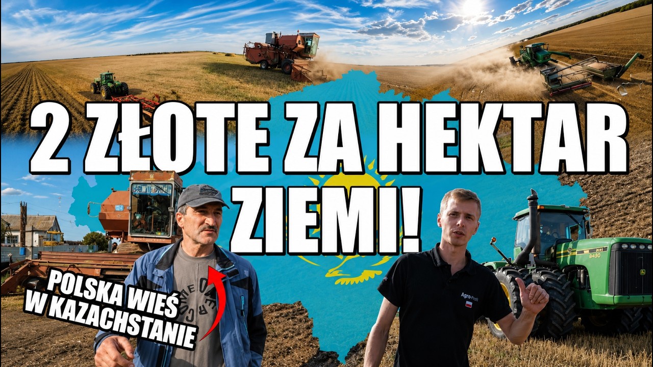 Cała prawda o rolnictwie Kazachstanu! Jak wyglądają największe pola na świecie?