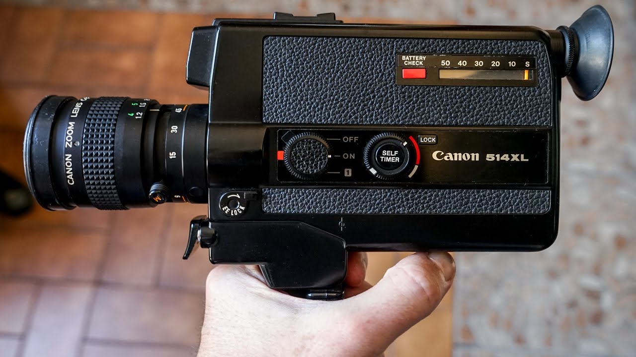 Canon 514 XL Super 8 Movie Camera