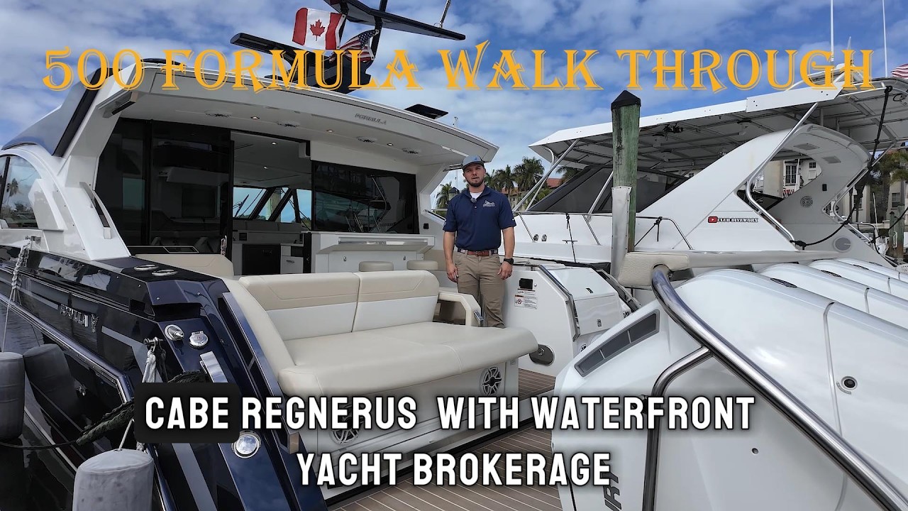 500 Formula Walkthrough With Cabe Regnerus of Waterfront Yacht Brokerage
