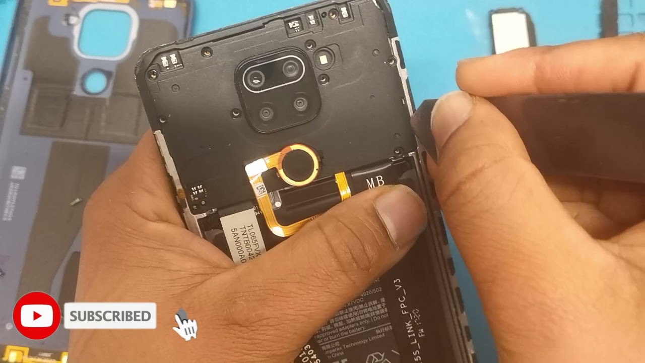 Redmi note 9 disassembly