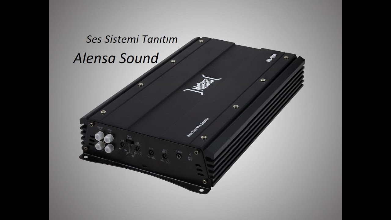 Mobass MB-1001 | Mono Amfi Nedir? | Mono Amfi Ayarları | Araç Tanıtım
