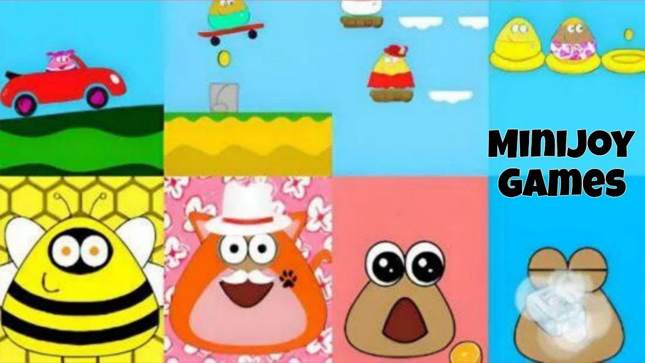 Pou 🍩🛏️  Sleepy Time 🛏️💤  Fun Kids Game  MiniJoy Games