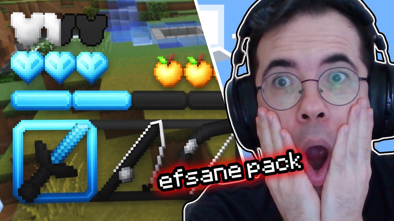YENİ EFSANE TEXTURE PACK ve GOD BRİDGE YAPAN RAKİP Minecraft BEDWARS