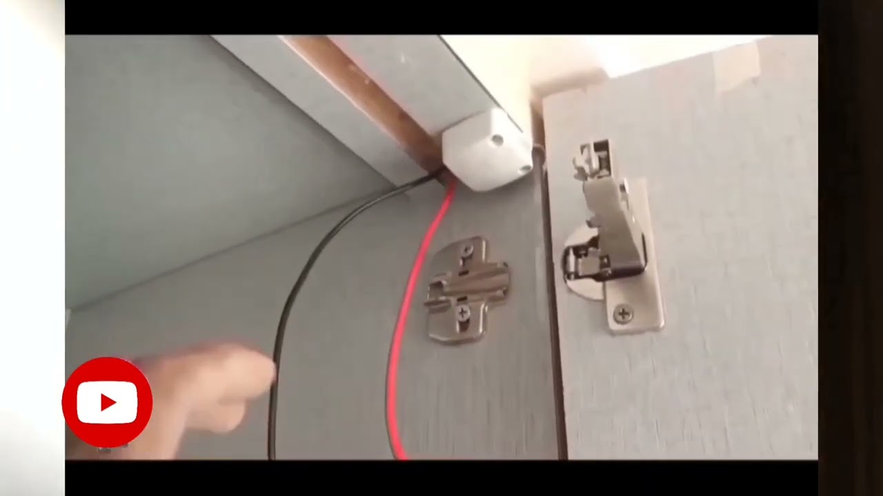 cabinet LED light fitting || auto switch LED sensor || profile light Kaise Lagate Hain