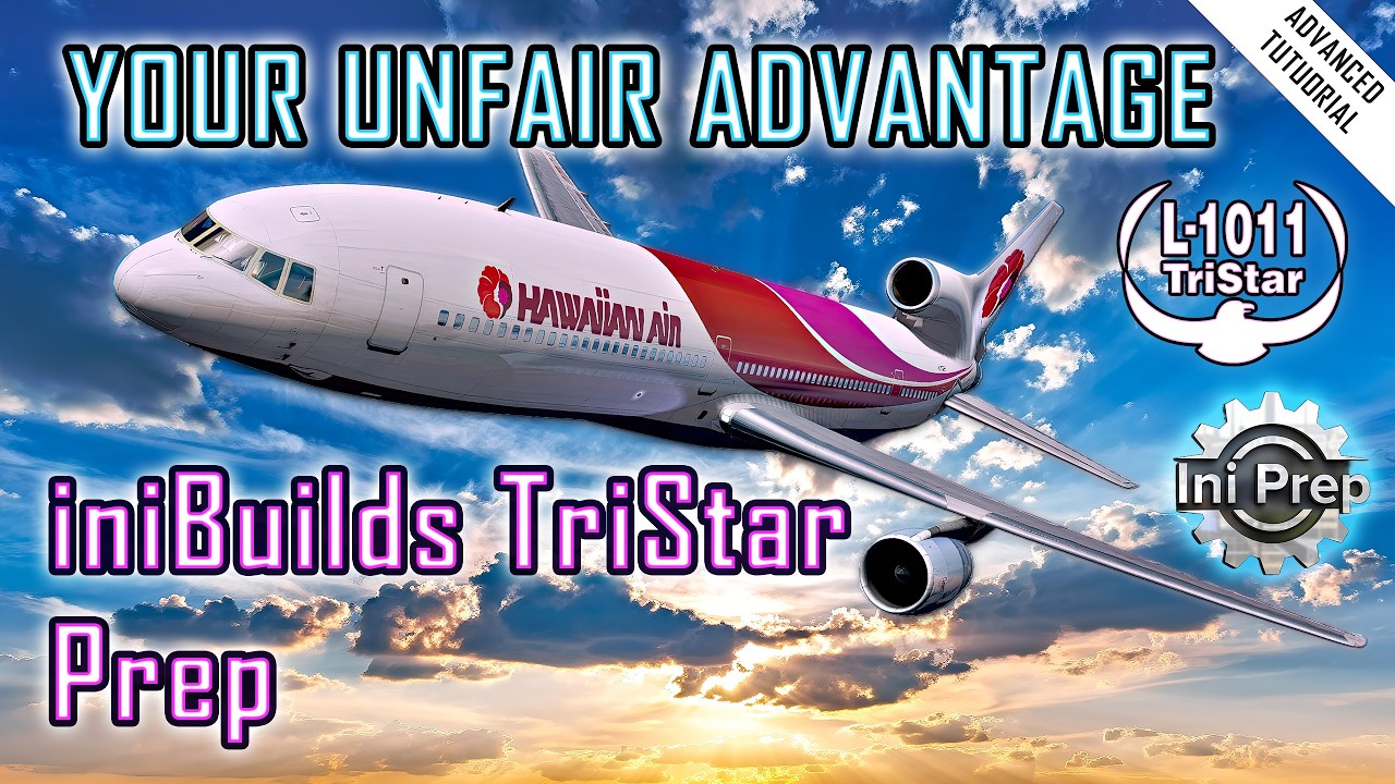 iniBuilds L-1011 Prep: Learn Real Cold & Dark Startup, Autopilot & Flawless CAT III Autoland Now