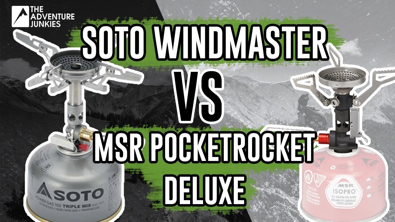 Soto Windmaster vs MSR Pocket Rocket Deluxe - Stove Comparison