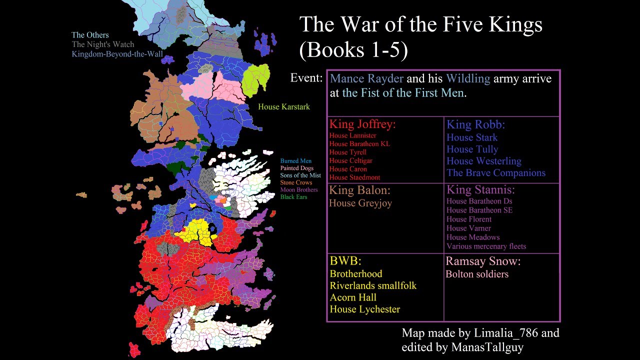 Game of Thrones - The War of the Five Kings