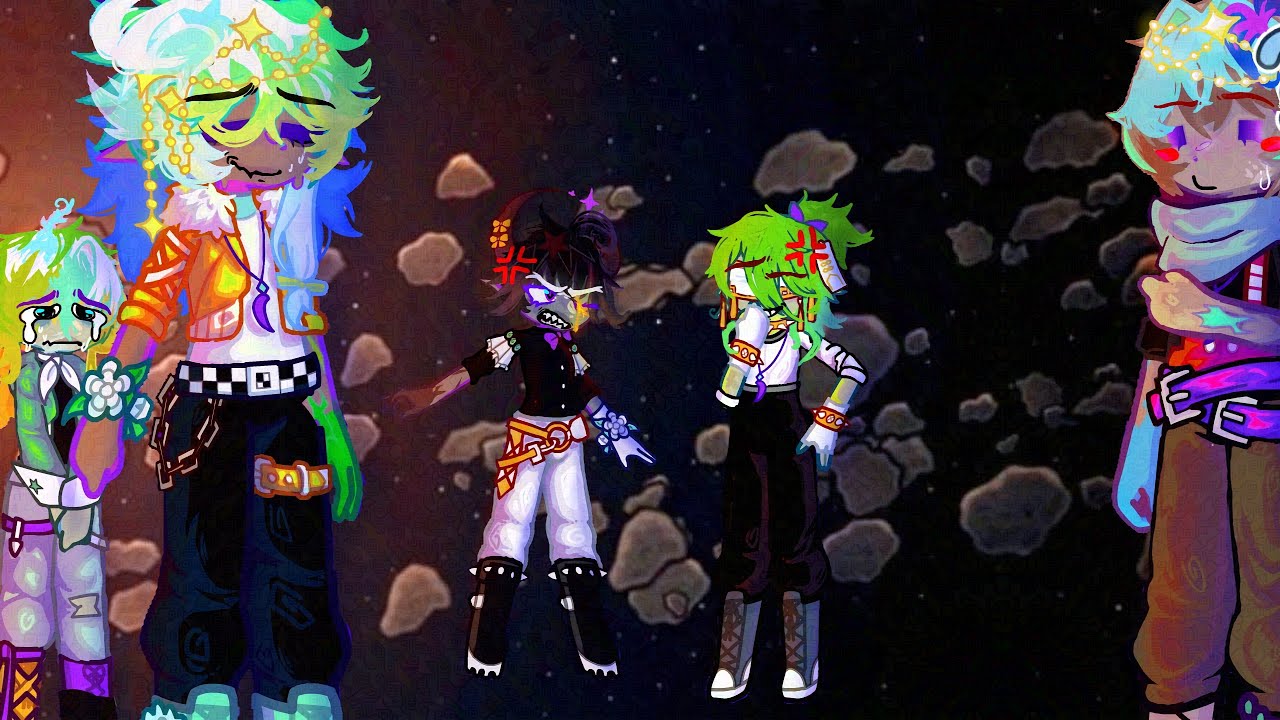 Solarballs react to 2nd collosion AU |My AU |