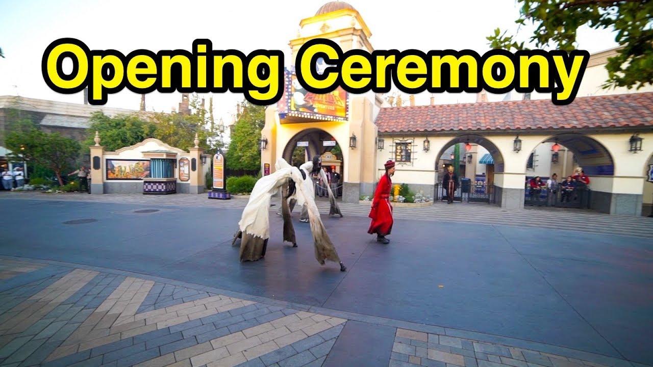 Opening Ceremony Behind the Scenes - Halloween Horror Nights 2019 (Universal Studios Hollywood, CA)
