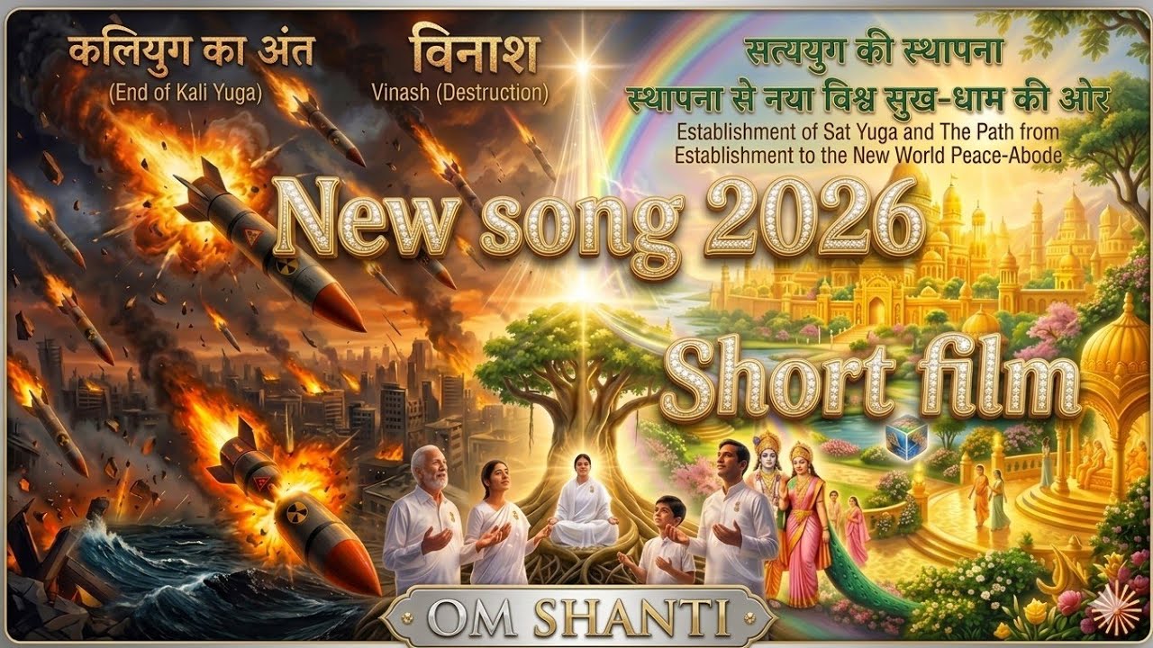 विनाश से स्थापना नया गाना New song 2026 #madhuban #bksong #peacefulmusic #omshanti #omshanti 