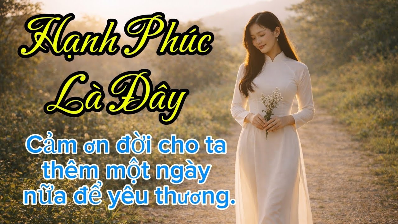 Nếu Bạn Đang Thấy Mệt Mỏi Với Cuộc Sống, Hãy Nghe Bài Hát Này... Hạnh Phúc Là Đây - Lâm Tuyết Nhi AI