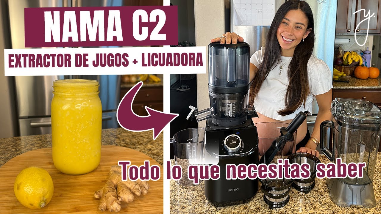 NUEVO extractor de jugos + licuadora Nama C2 | Smoothie para reforzar el Sistema Inmune