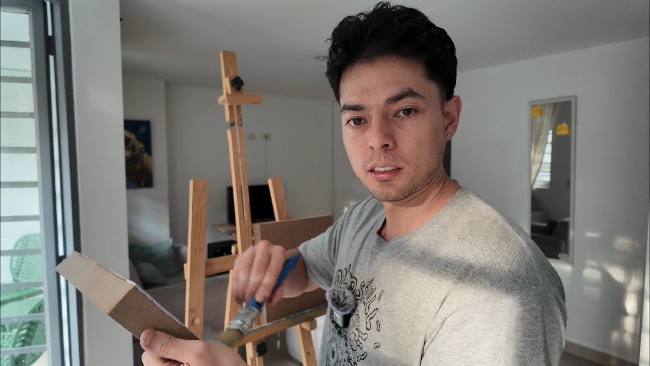 Un dia más 9 - pintura óleo 