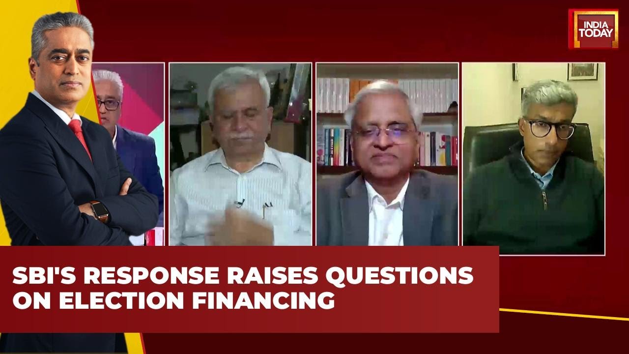 Feisty Debate With Rajdeep Sardesai on Election Financing Transparency Intensifies on SBI's Stance