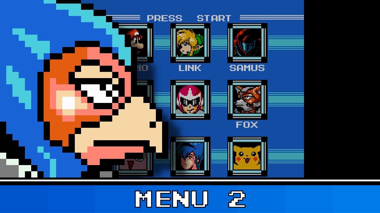 Menu 2 8 Bit Remix - Super Smash Bros. Melee