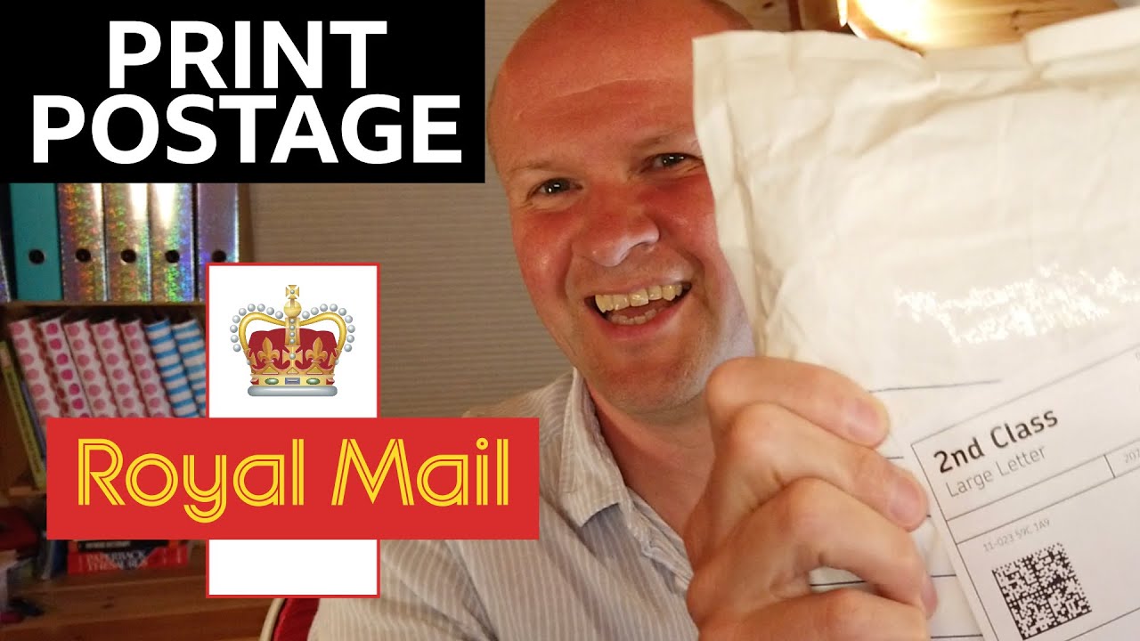 HOW TO BUY ONLINE POSTAGE UK: Print your own stamps. Be your own Post Office