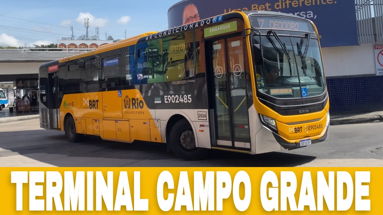 Terminal Rodoviário de Campo Grande (RJ) - Movimentação de Ônibus #100