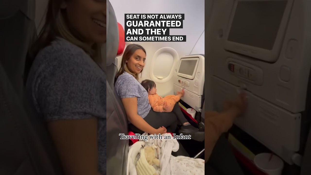 Travelling with an infant, what you must know about bassinet seats #traveltips