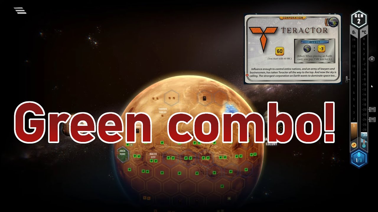 Terraforming Mars Online #191 - Weak starting hand, but strong late game?