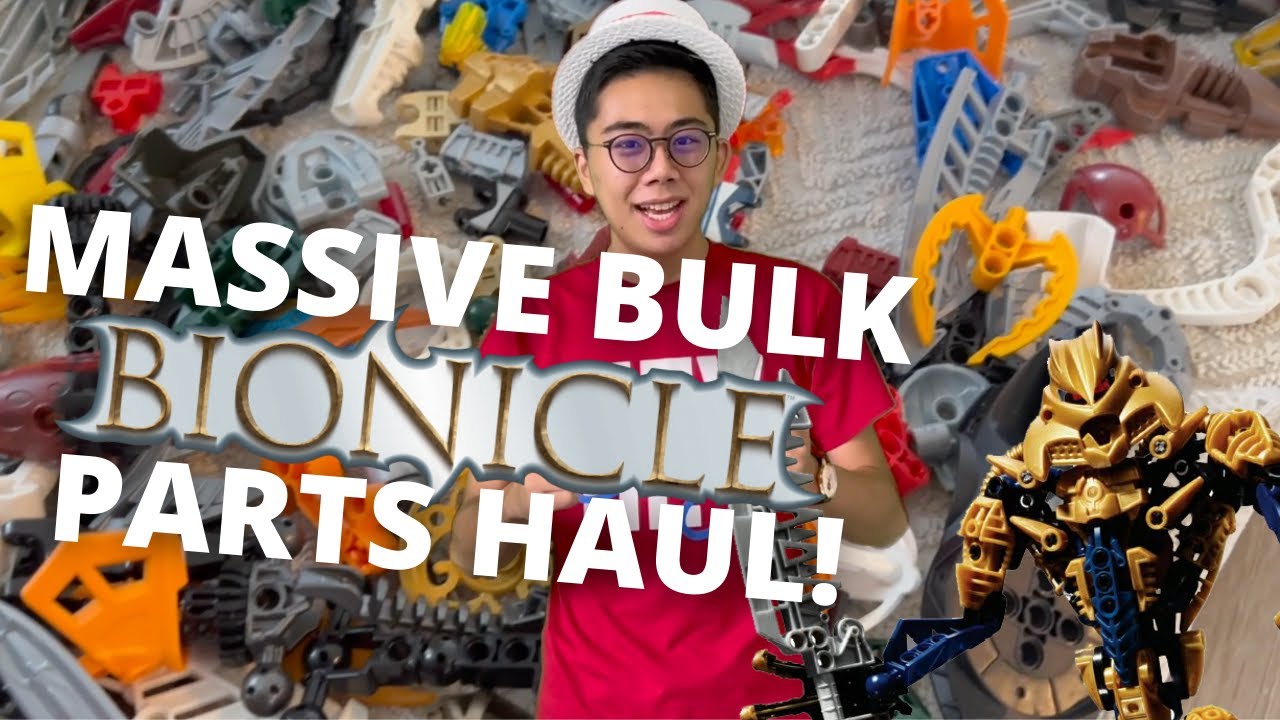 Massive Bulk Bionicle Parts Haul from Andy’s Brick Shop!