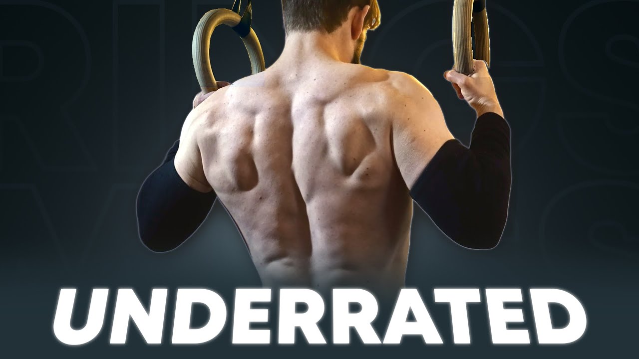 Ring Pull Ups for BACK MASS!