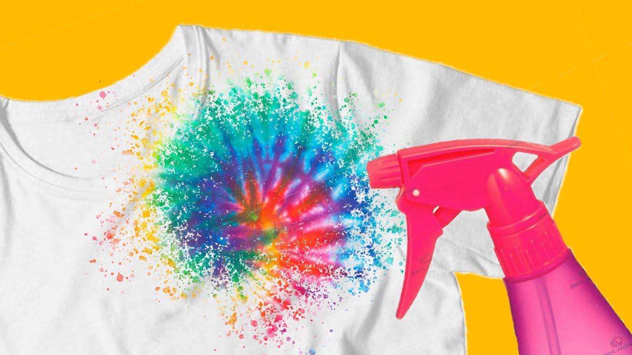 Como fazer camiseta TIE DYE fácil #stayhome | TIE DYE LO-FI | SATISFYING | GUI & RAFA