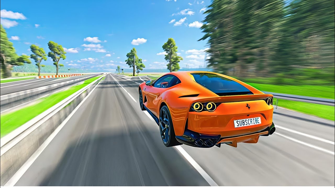 Instant 600 MPH Acceleration : Which BeamNG Car Survive! 💥 - BeamNG.Drive#08