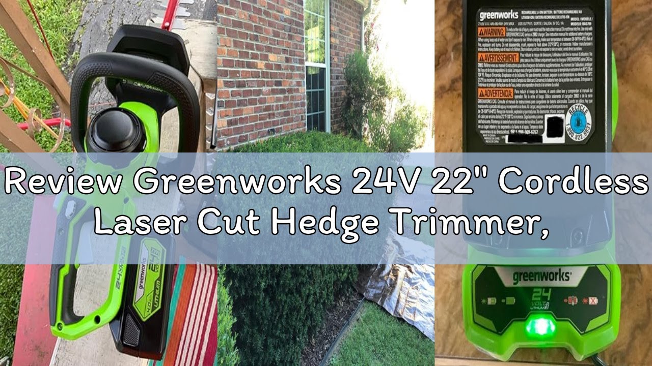 Review Greenworks 24V 22