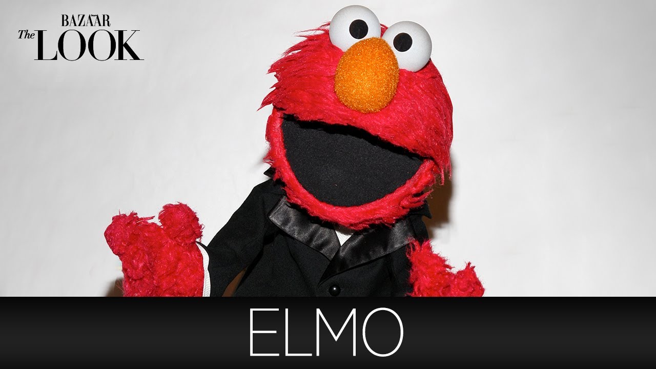 Elmo Talks Through His Style A to Z | Harper's Bazaar The Look