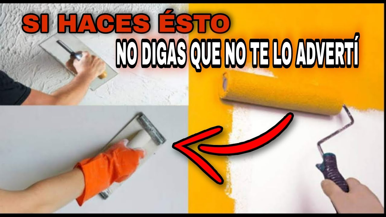 Tipos de errores al pintar paredes | PARTE 2