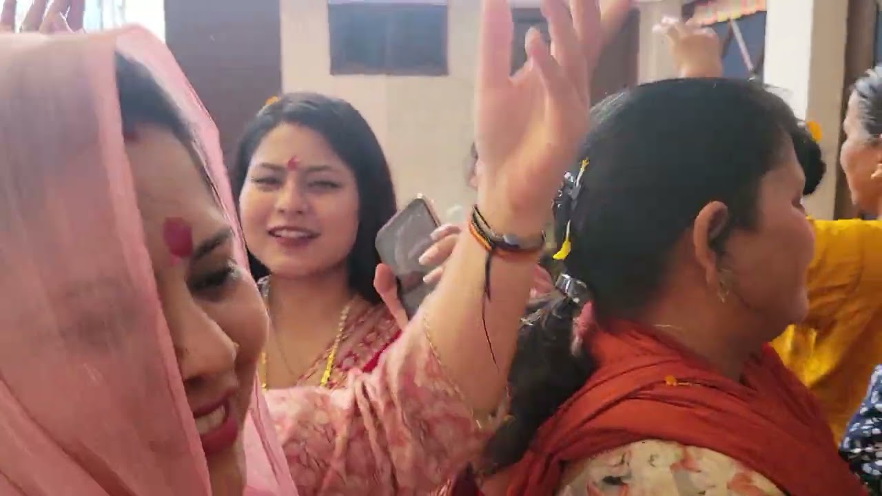 Jay Mata Di aaj ka Kirtan Prabha Devi # ke ghar mein💞💖💞