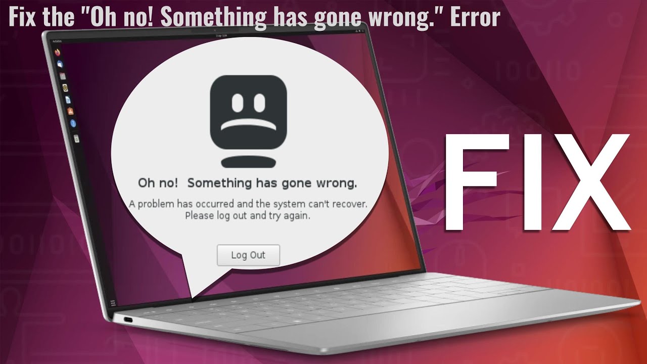 Исправление: О нет! Что-то пошло не так при обновлении Ubuntu | Linux