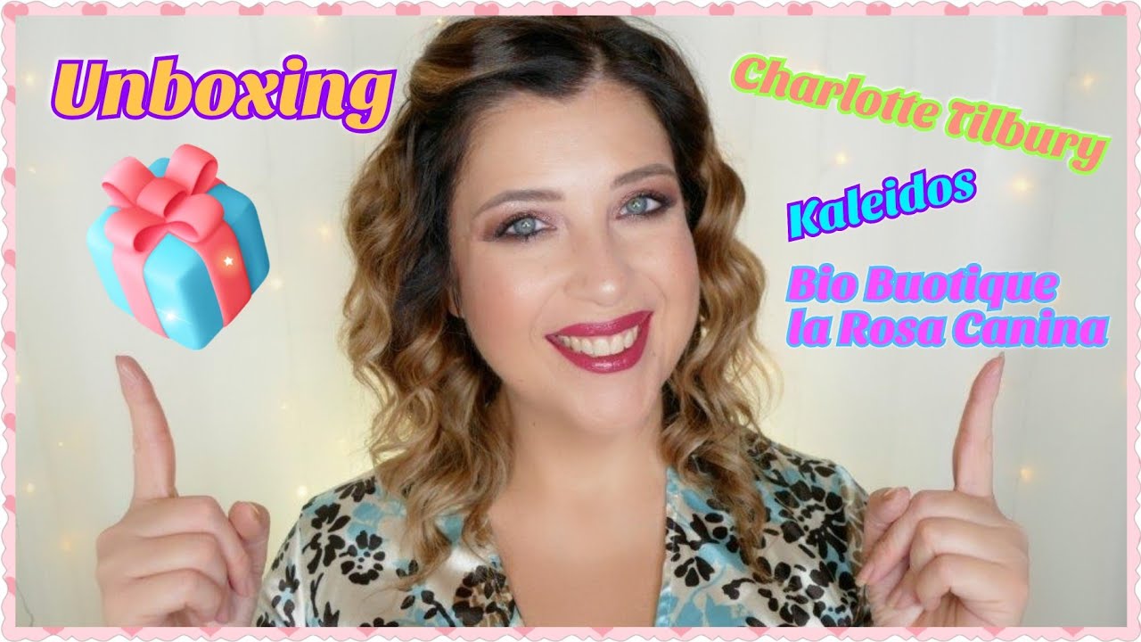 Unboxing Time! Novità Bio Boutique La Rosa Canina , Kaleidos e Charlotte Tilbury