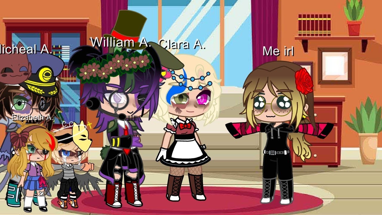 If I met the Afton Family//Gacha Club//Part 1//Enjoy