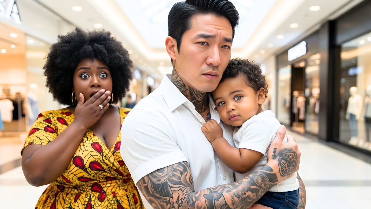 His BABY Has His HAZEL Eyes: Korean Mafia Boss Sees His Hidden Child With African Woman Years Later