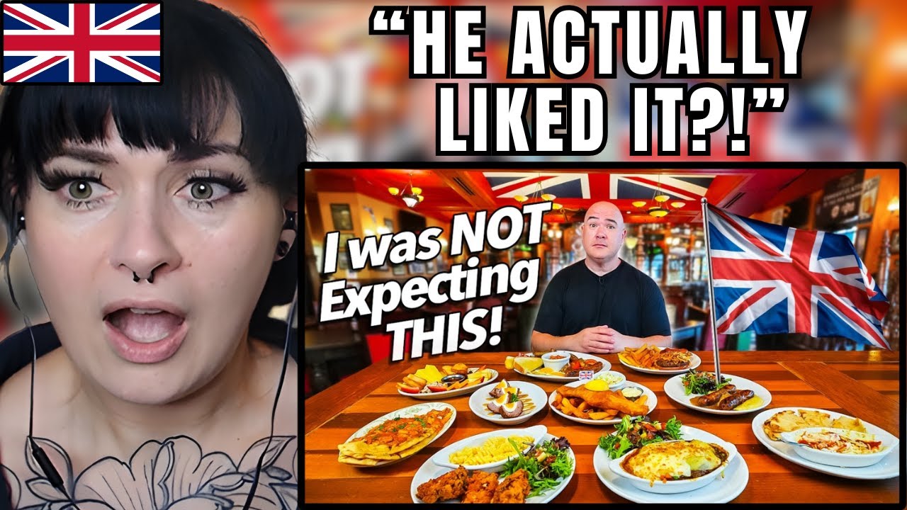 British Girl Reacts to “I Thought British Food Was Boring” — He Was NOT Ready