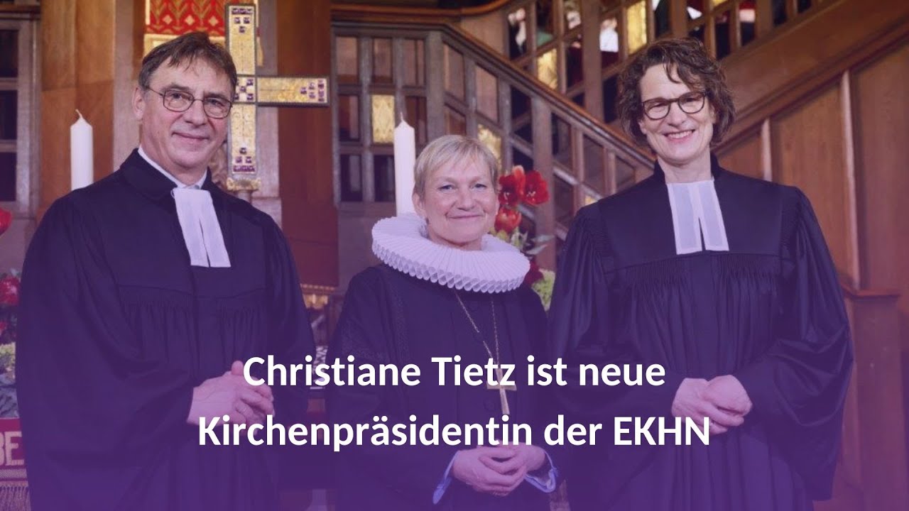 Festgottesdienst zur Übergabe des Kirchenpräsidentenamts