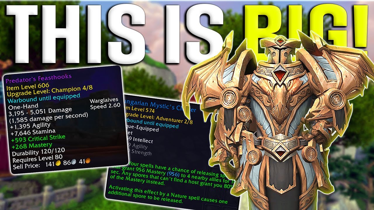 Gearing Up Will NEVER BE THE SAME! (New Warbound Gear) | WoW: The War Within
