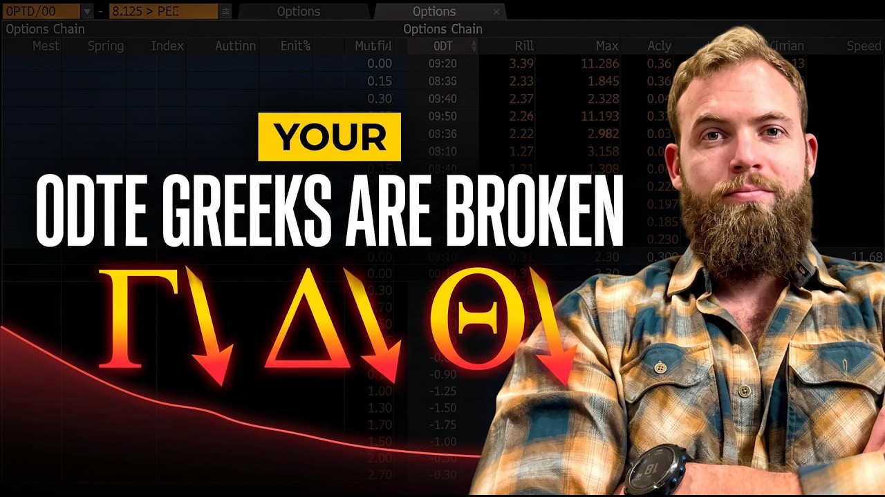 0DTE Options Greeks Explained | Stop Making This Mistake