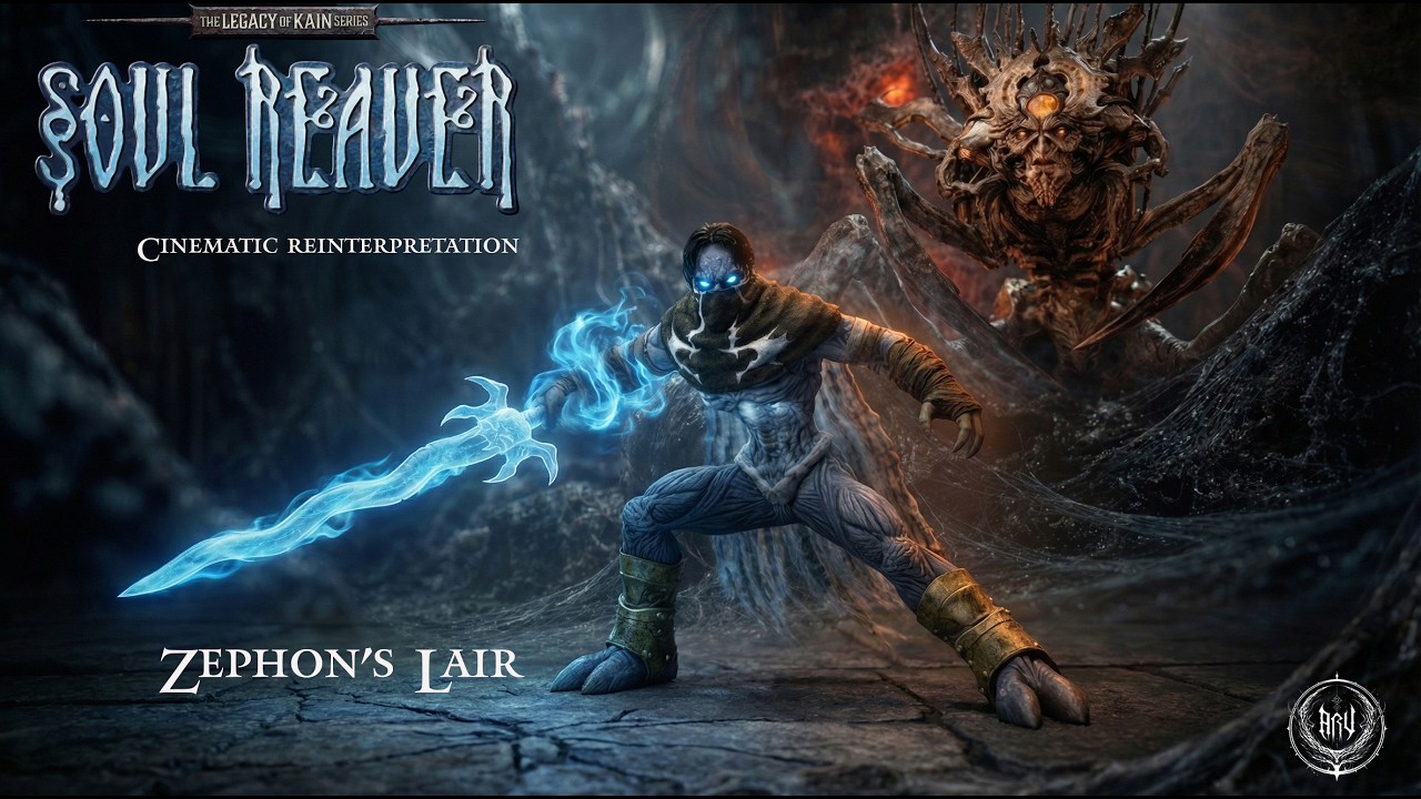 Legacy of Kain - Soul Reaver | Zephon's Lair Cinematic Reinterpretation  #legacyofkain #soulreaver