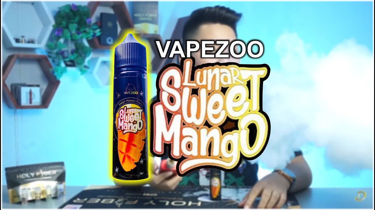LIQUID MANGGA BY VAPEZOO | LUNAR SWEET MANGO NIKOTIN 3MG