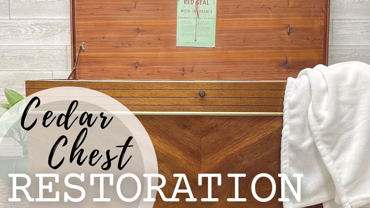 Restoring a 60-Year-Old Walnut Cedar Chest