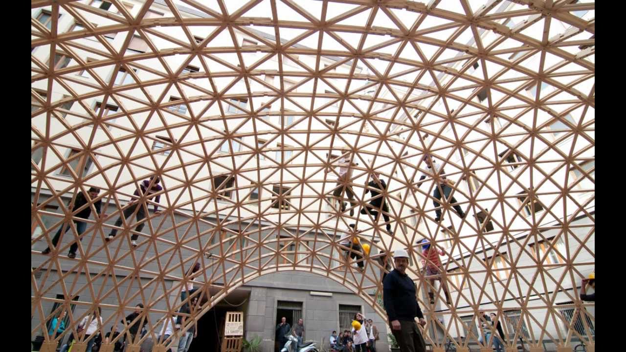 Digital Form-Finding of Timber Post-formed Gridshell