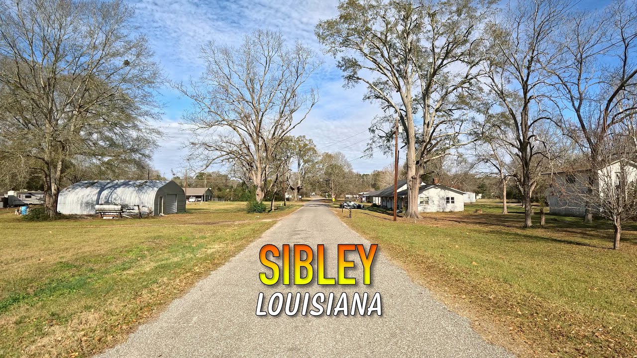 Sibley Louisiana Driving Through