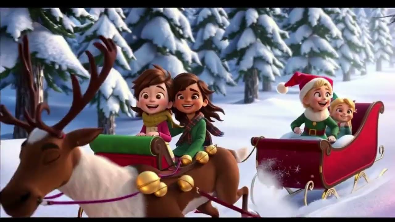 Jingle Bells & Holiday Cheer 2026 | Kids Dance | Berrybuzzy | Christmas | Kidsong | Nurseryrhymes