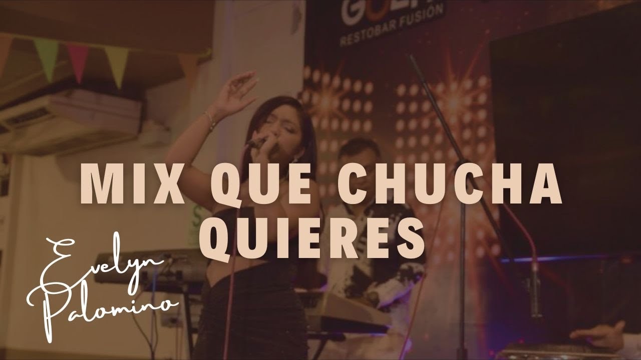 Luna Azul Internacional De Evelyn Palomino - Mix Que Chucha Quieres