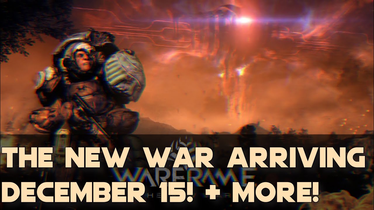 Warframe- New War Arriving December 15th, New Warframe Caliban, Harrow Prime | Dev Stream 158 Re-Cap